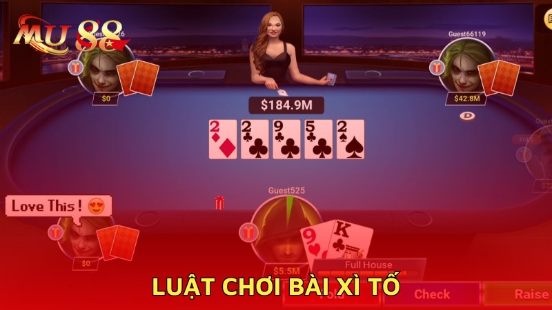 Luật chơi bài Xì tố